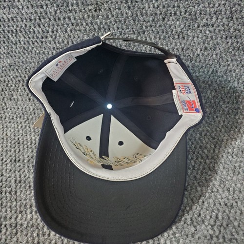 Vtg Sports Specialties Oakland A's Hat Dark Blue Dome Snapback Logo MLB Athletic - Picture 9 of 12