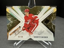 2022-23 Upper Deck SPX Moritz Seider Radiance FX Gold 83/99