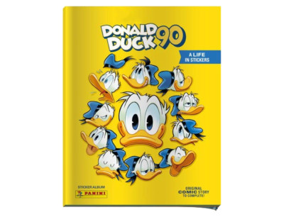 Panini 90 Jahre Donald Duck Sticker / 1x Stickeralbum