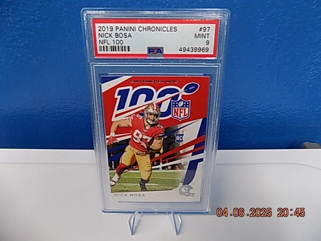 Nick Bosa Panini Chronicles NFL 100 #97 Base