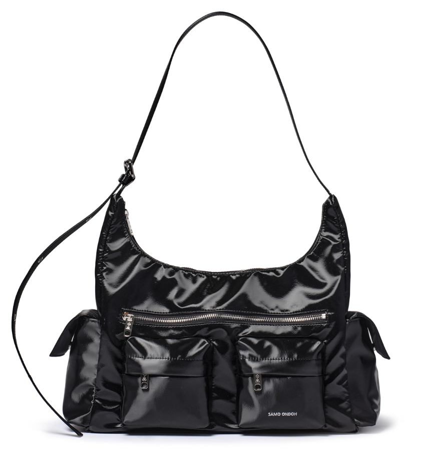 SAMO ONDOH Pocket Mug Bag L - Glossy Black | Fits 13 SAMO ONDOH Pocket Mug Bag L - Glossy Black | Fits 13