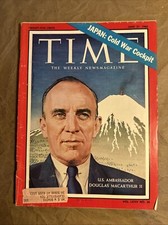 Time Magazine June 27, 1960 U.S. Ambassador Douglas MacArthur II
