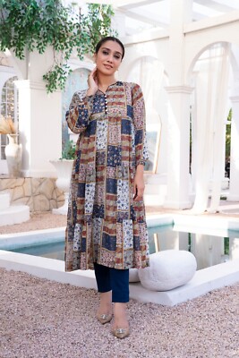 long shirt dress pakistani Pakistani Party Wear Cropped Pants Long Shirt Pakistani Party Dress