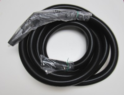20' Central Vacuum Hose Black Crushproof 360 swivel handle 
