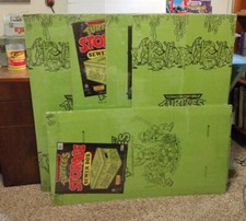 5x ORIGINAL 1990 Teenage Mutant Ninja Turtle Storage Sewer Box *MISP*NEW*Unused