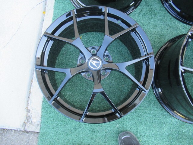 2017 2018 2019 2020 2021 ACURA NSX OEM FACTORY 19" 20" WHEELS RIMS GLOSS BLACK