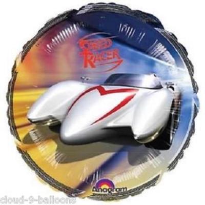 Ballon Speed Racer Anagramm Official Round Foil Helium 18'' XL Xtra Life