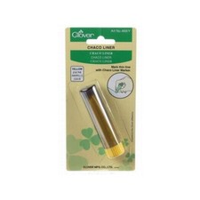 Clover Chaco Liner (gelb) Mini-Kreiderad in Stiftform zum Markieren