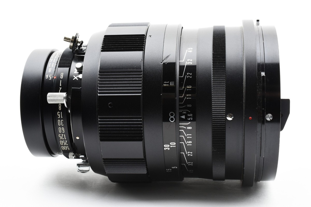 外観美品 Mamiya Sekor 150mm f5.6 Near MINT w/Hood ] Mamiya Sekor 150mm f5.6 Lens for Press