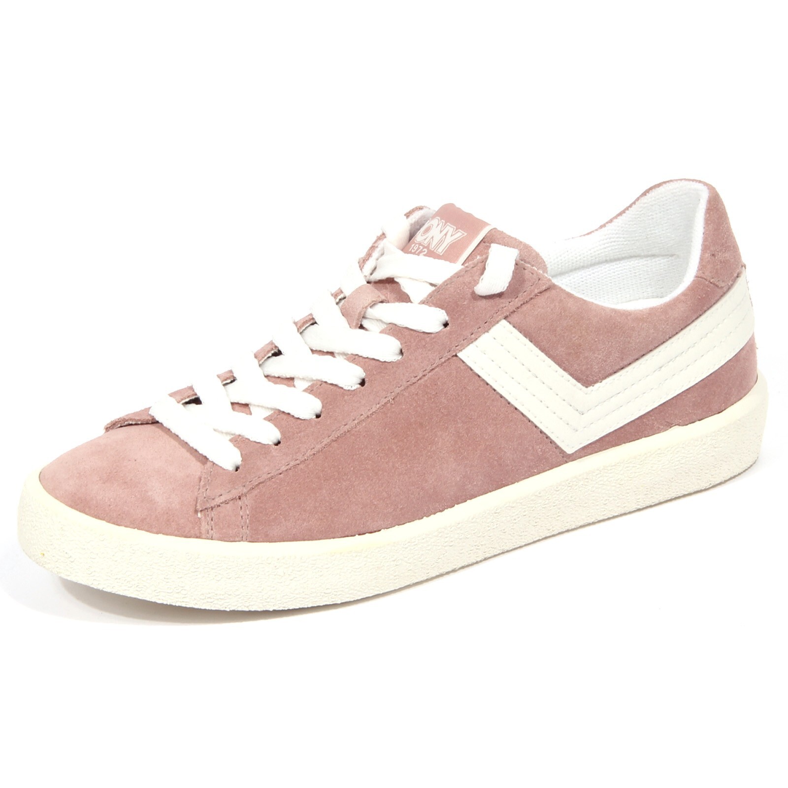 3016J sneaker donna pink PONY TOP STAR suede vintage effect shoe woman