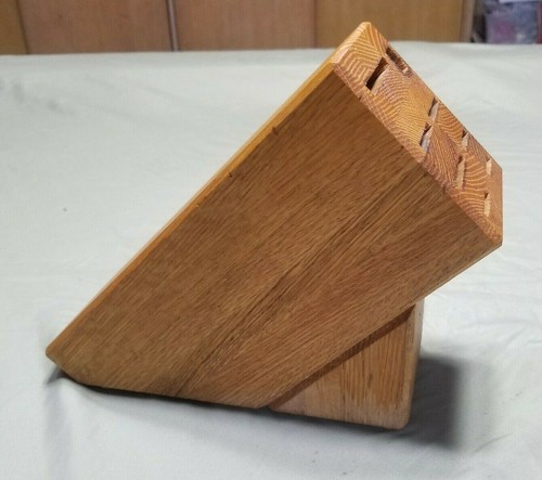 WUSTHOF TRIDENT π± 9-Slot Knife Blade Block πͺ - Picture 9 of 10