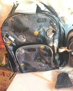 Pottery Barn Set Star Wars Backpack Ice Pack Bag Darth Vader