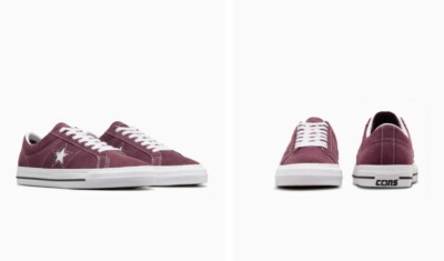 Size 7.5 - Converse One Star Pro Low Bloodstone for sale online | eBay
