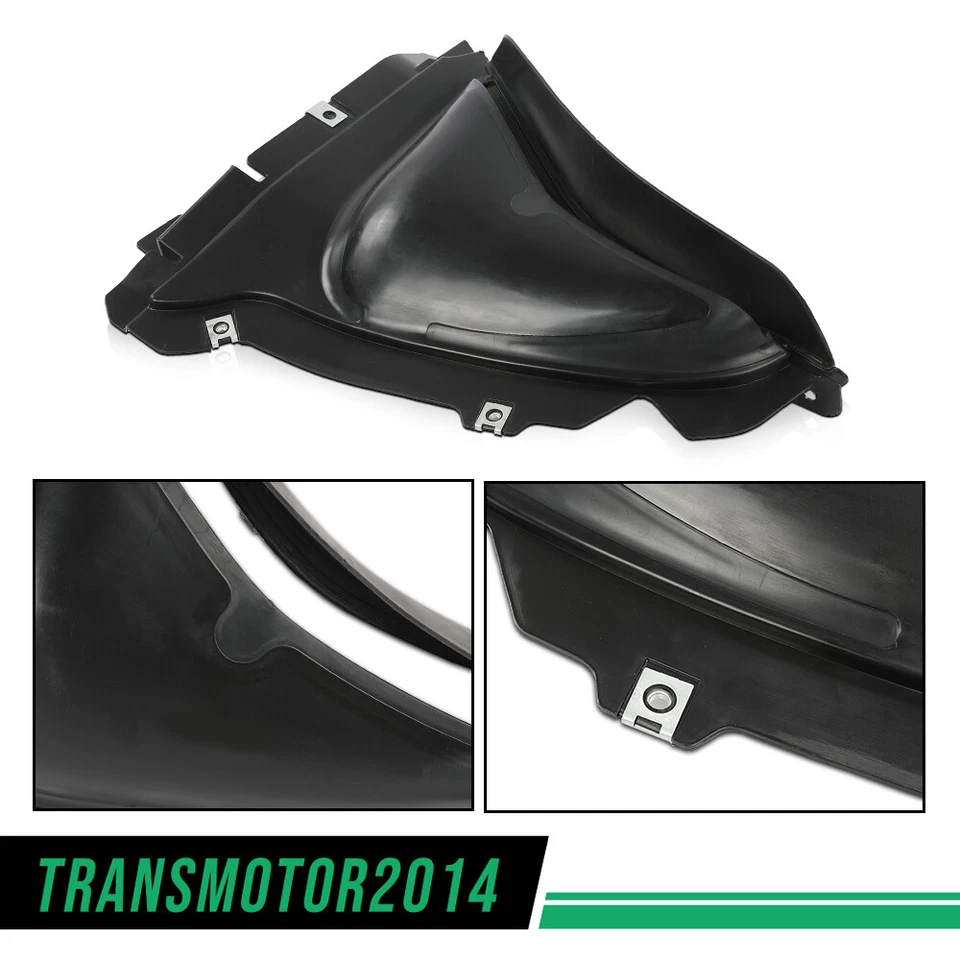 Engine Splash Shield Left Driver & Right Passenger Side For 2011-16 BMW 5-Series - Image 4 of 4