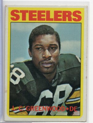 LC Greenwood Steelers 1970 Topps 101 122920ATCD