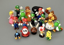 18 Pcs Set A Super Mario Bros Toy Figures Luigi Toad Yoshi Cake Toppers Party