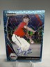 2021 Panini Prizm Draft Picks Autographs Blue Lazer Doug Nikhazy Guardians