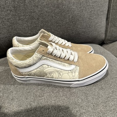 Vans Old Skool Desert Skulls Incense White Size US 6.5 Men - 8.0 Women s