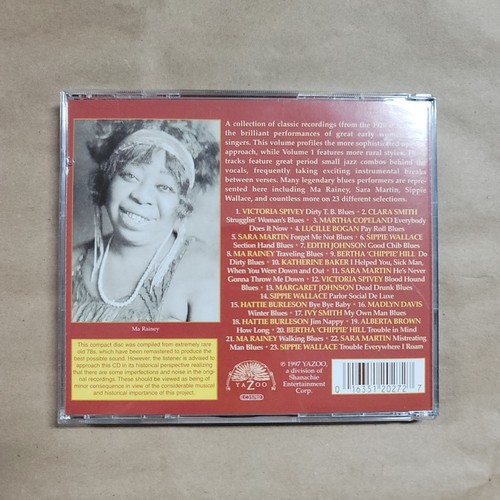 I Can't Be Satisfied: Early American Women Blues Singers Vol 2 (CD, 1997) - Picture 2 of 3
