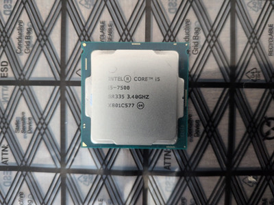 Intel Core i5-7500 SR335 3.4GHz Quad Core LGA1151 CPU Processor Tested