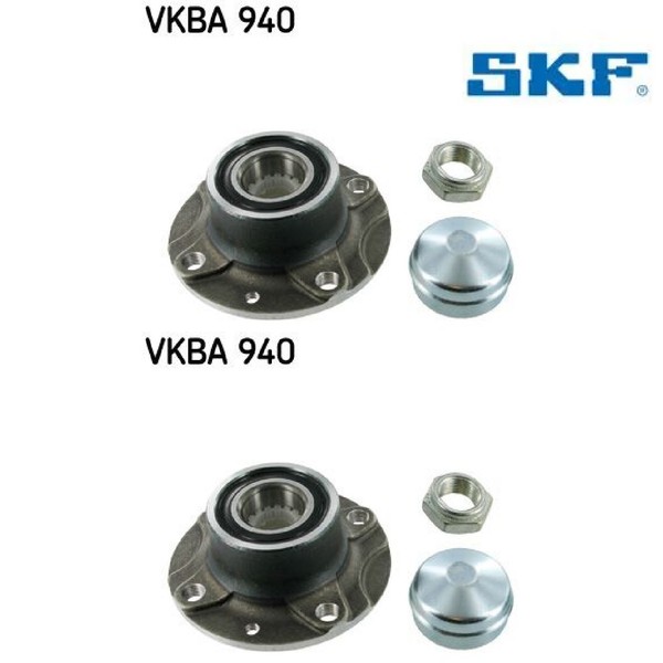 2X Radlagersatz SKF VKBA940 2 Radlager Satz Links Rechts Hinterachse-image