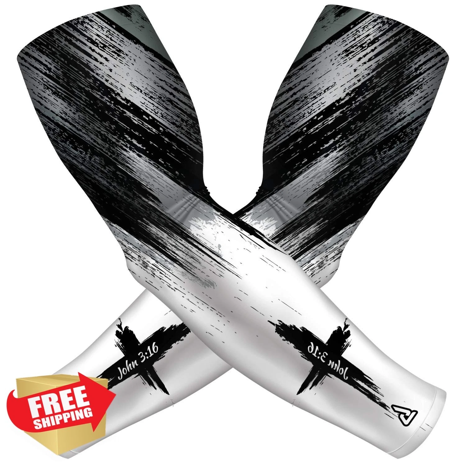 B-Driven Sports UV Arm Sleeves Cooling UPF 50+ Sun Protection