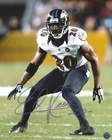 Ed Reed Autographed Baltimore Ravens 8x10 Photo with COA-Matching Hologram