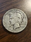 1921 Philadelphia Mint Silver Peace Dollar (Damage) Authentic NOT FROM CHINA