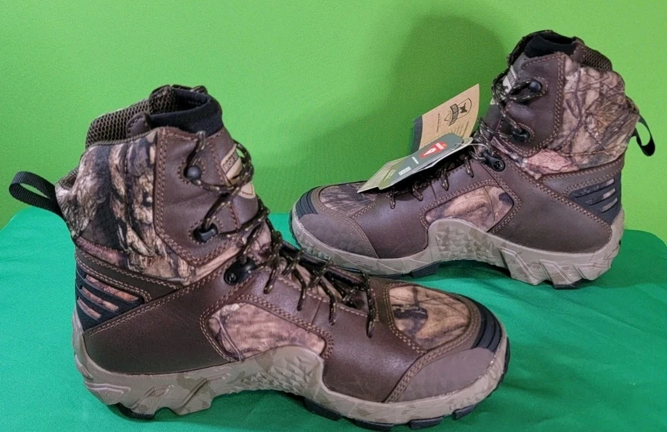 Irish Setter Insulated VAPRTREK 8" WP Hunting Boots, Mossy Oak Camo Women's 10W - Image 4 of 4