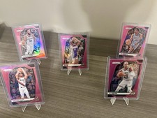 Panini Pink Prizms NBA 2023-24 Basketball Card Lot - 5 Cards /249