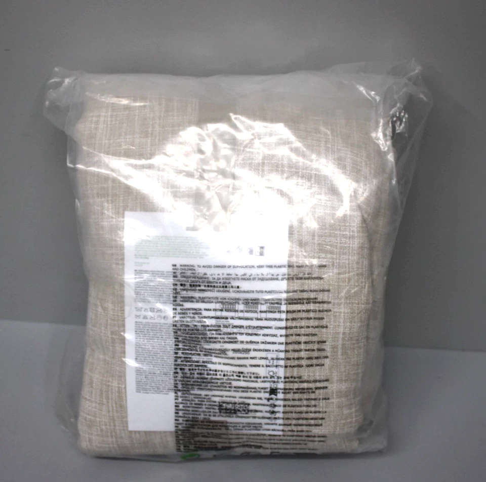 H&M - 1er-Pack Breiter Verdunkelungsvorhang Beige 250x250 cm Polyester 100% - Bild 3 von 3