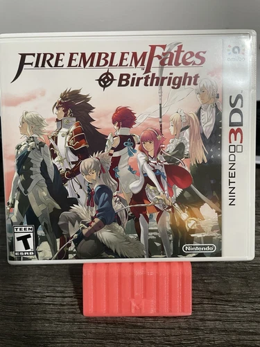 Fire Emblem Fates: Birthright (3DS, 2016) Cartridge Case and Inserts