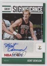 2021-22 Panini NBA Hoops Great SIGnificance Kent Benson #GS-KBS Auto 0o9
