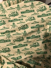 Cafe Tropical Cotton Fabric   5Yard 24 Inch W...