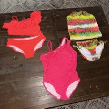 Vintage Swim Wear Bathing Suits Giles Age 10-12 Cherokee  More