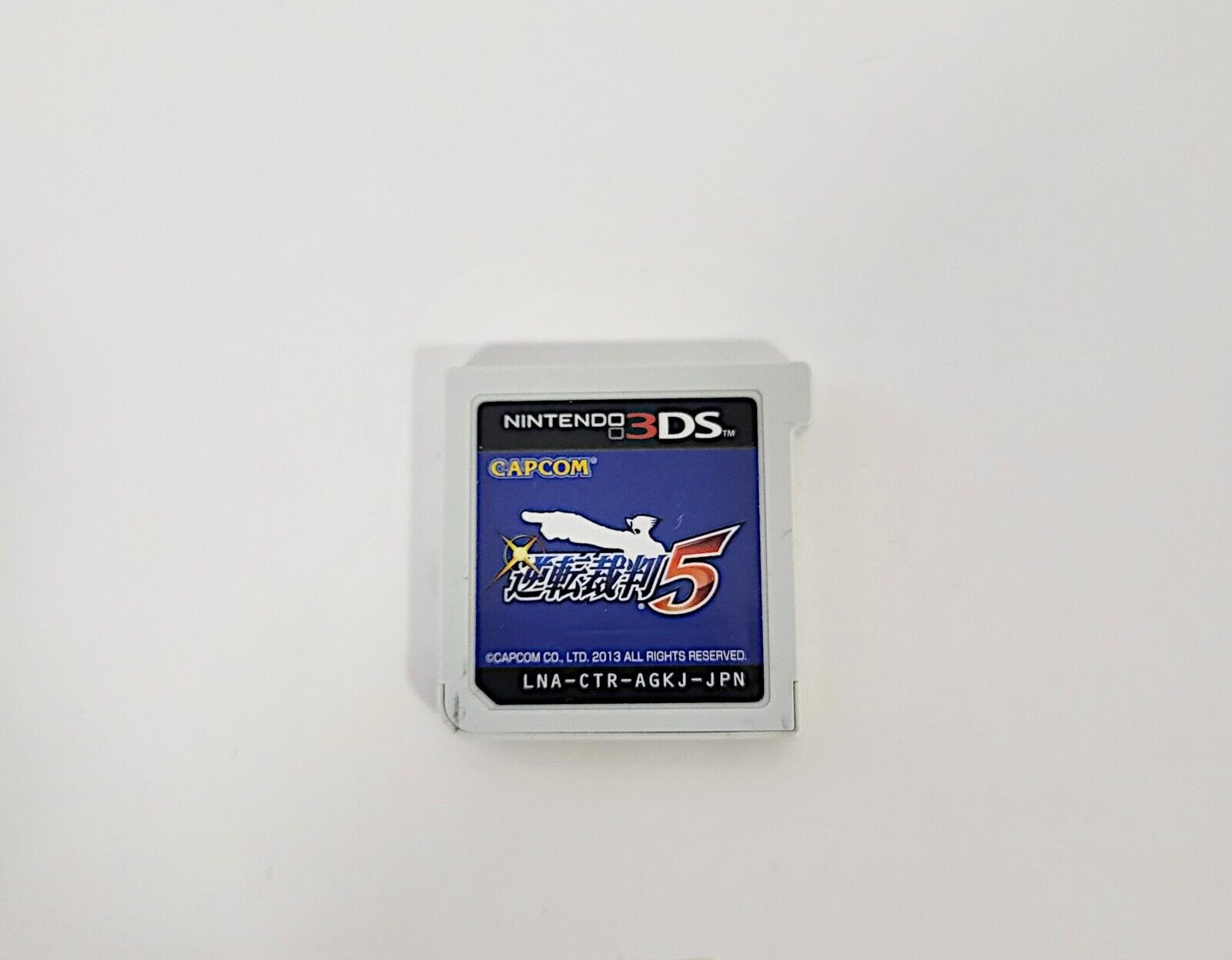 Ace Attorney 5 3DS Cartridge Only Japanese Ver Tested USA Seller 152