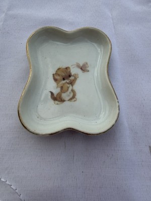 Designer Collection Cuddly Kittens Cat Porcelain Tray