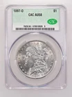 1897-O Morgan Dollar CAC AU-58 - Key Date