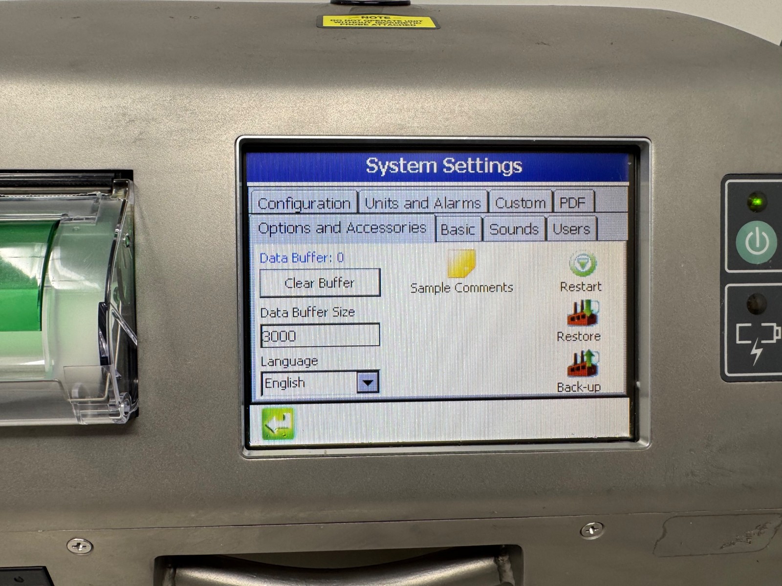 MET ONE HACH 3400 Portable Particle Counter Model 3415 MFD 2018 Lot#2 1804527010