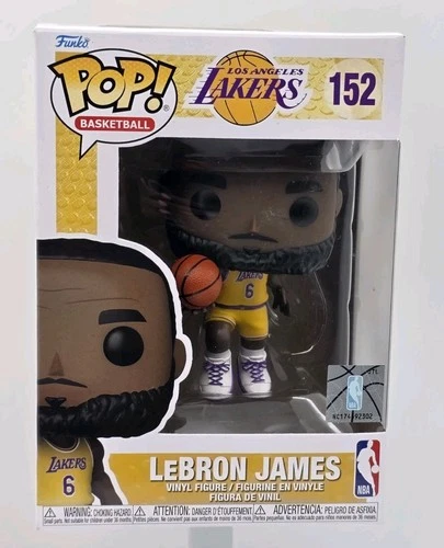 Funko Pop LeBron James #152 Basketball NBA Los Angeles Lakers Vinyl Figure