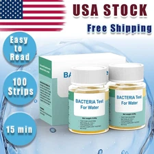 MERYDI-2 PACK E. Coli & Coliform Bacteria Water Test Kit for Well, Tap,pool,Lake