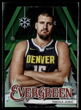 Nikola Jokić 2025-26 Topps Holiday Evergreen #EV-NJ Denver Nuggets