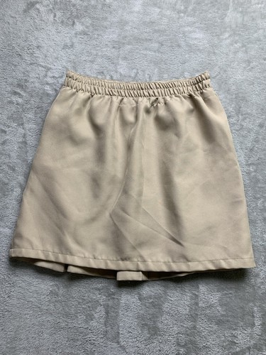 Nautica Girls School Uniform Skirt Skorts Size 16 Regular Khaki Pleated (K250) - Picture 9 of 10