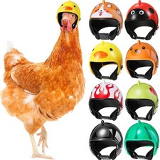 Chicken Helmet Funny Protection Hen Hard Hat Bird Safety Hat Hood Chicken Acc