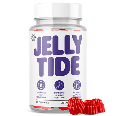 (1 Pack) JellyTide ACV Keto Gummys Vitamin Max Supplement Jelly Tide 60 Gummies