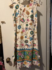 Vintage 60s 70s Flower Girl Dress Size 4