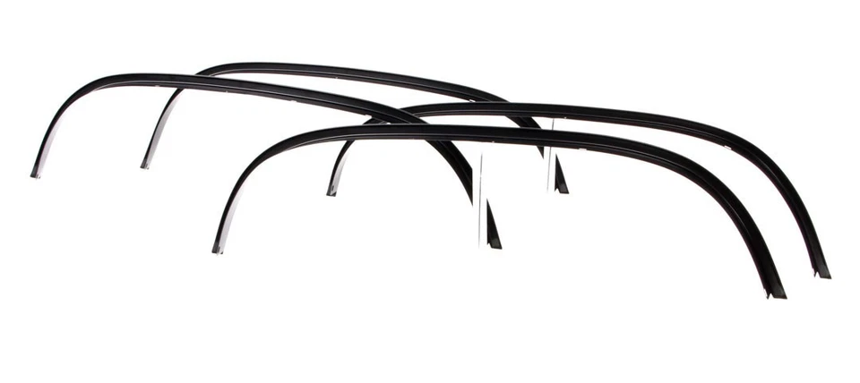 1988-1998 Chevy & Gmc Truck Black Wheel Opening Molding Set Foto 3 de 3