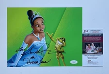 Anika Noni Rose Hand Signed 8x10 Photo JSA Authentic Autograph Disney Tiana