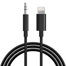 Aux Cord for iPhone, Apple MFi Certified Lightning to 3.5 mm AUX Cable for C...