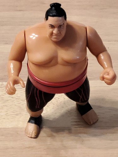 Rare Yokozuna WWF Hasbro Series 8 Figure Vintage 1...